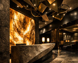 Hotel reception and lobby furniture